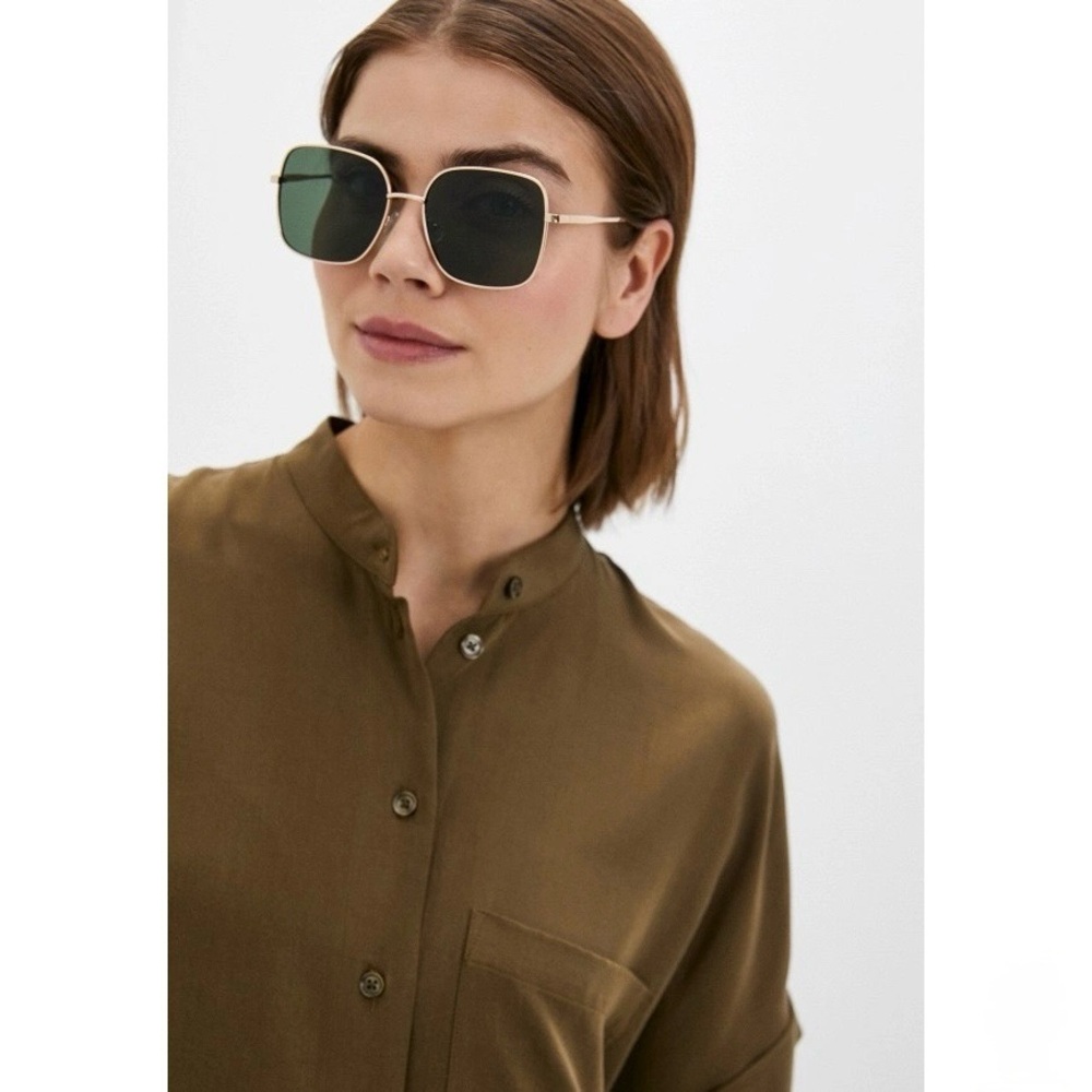 SQUARE METALLIC FRAME SUNGLASSES DAKOTA - Picture 2 of 9
